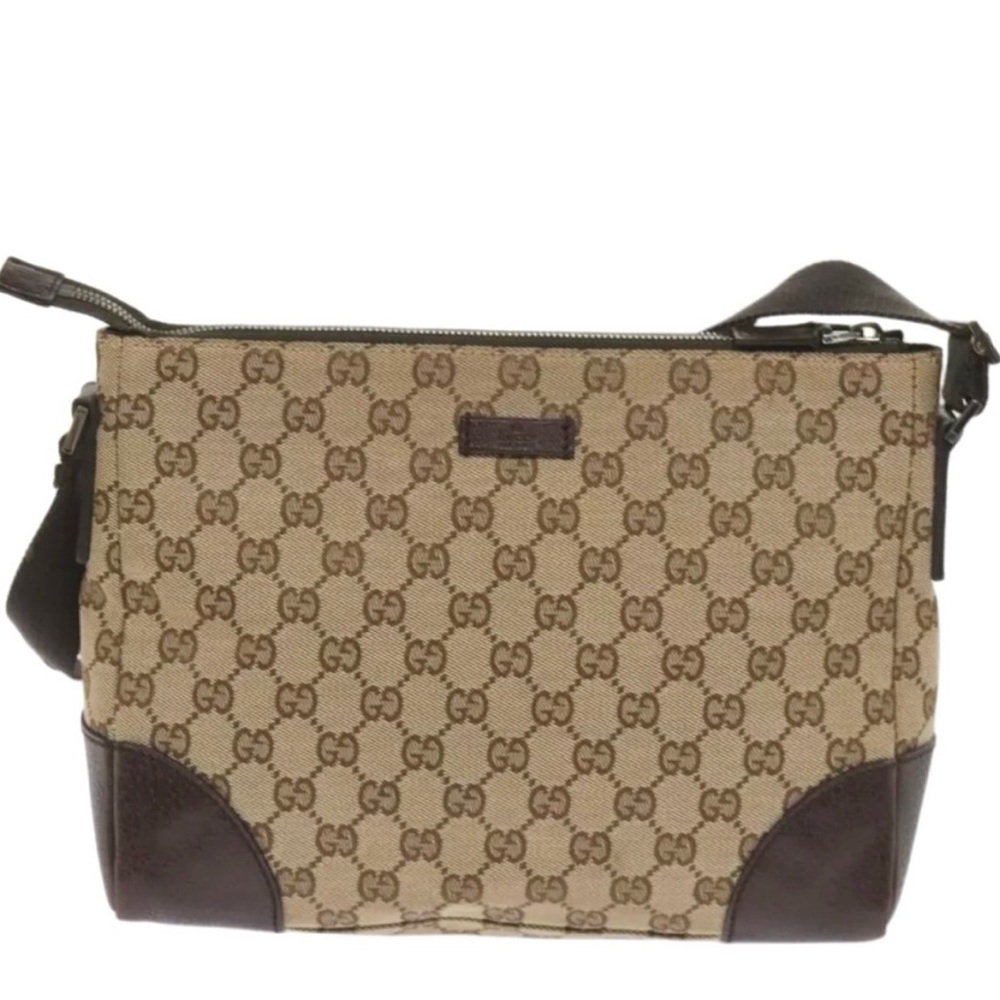 Gucci Beige and Brown Crossbody Bag - Picture 3 of 15